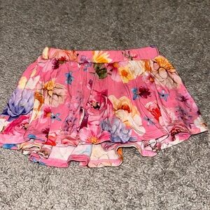 Posh Peanut Floral Skort